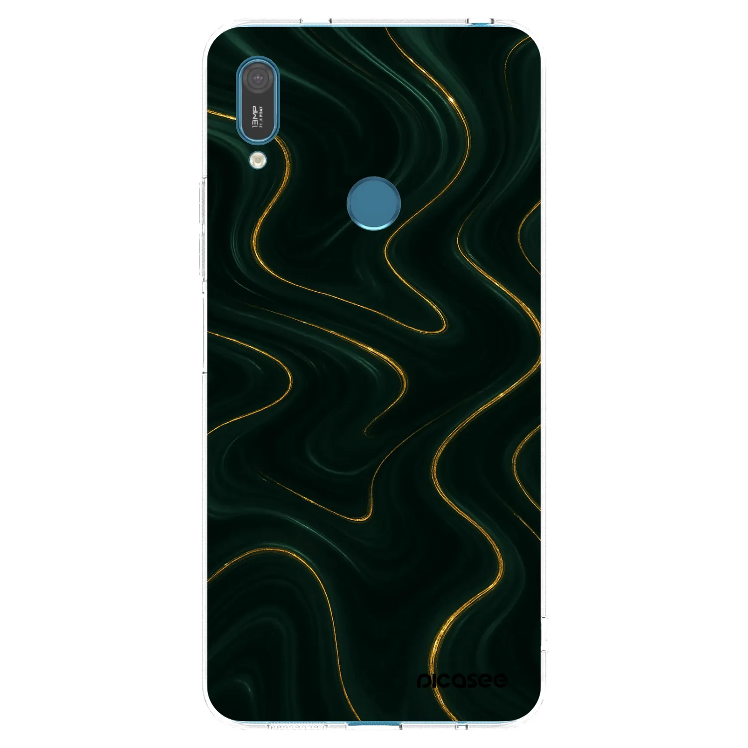 Picasee Huawei Y7 2019 Hülle - Transparentes Silikon - Vawes