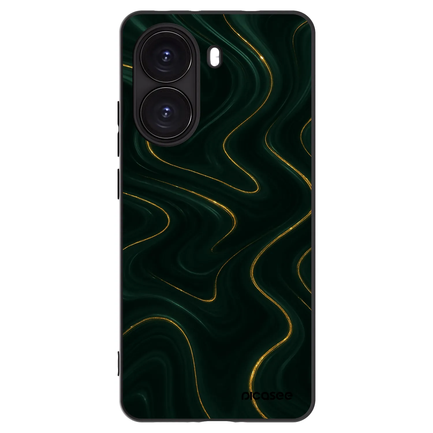 Picasee Xiaomi Poco X7 Pro 5G Hülle - Schwarzes Silikon - Vawes