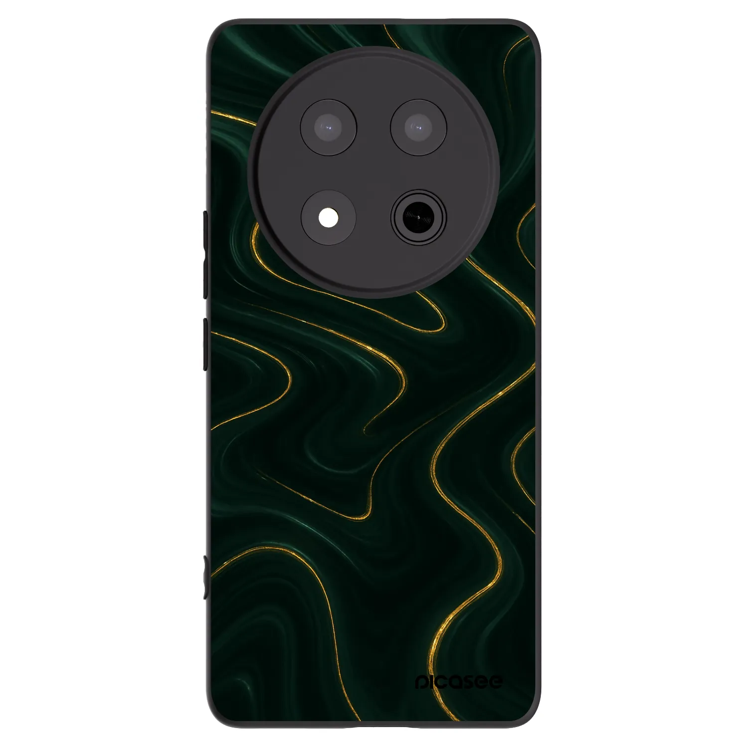 Picasee Honor Magic7 Lite 5G Hülle - Schwarzes Silikon - Vawes