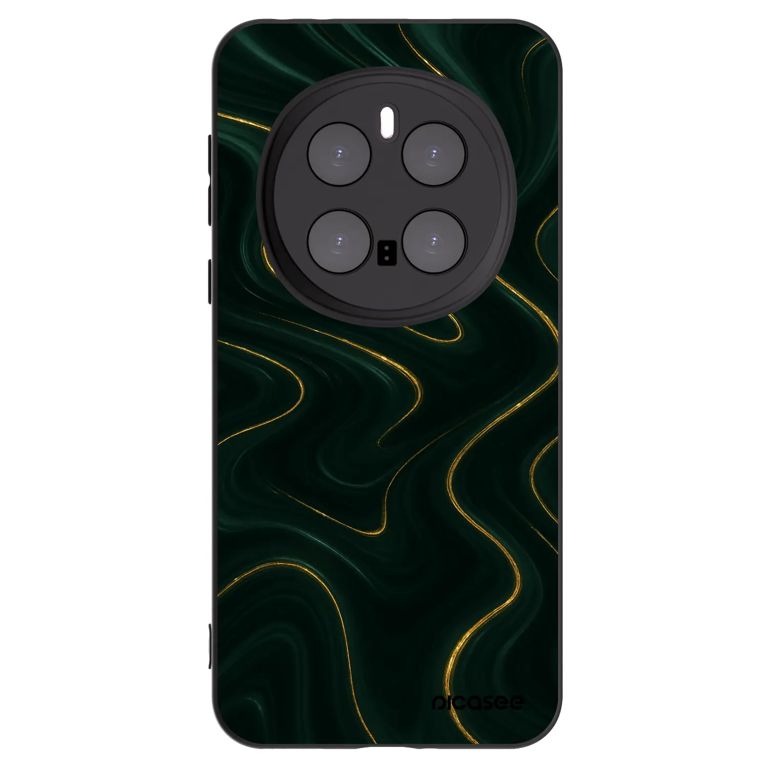 Picasee Honor Magic7 Pro 5G Hülle - Schwarzes Silikon - Vawes