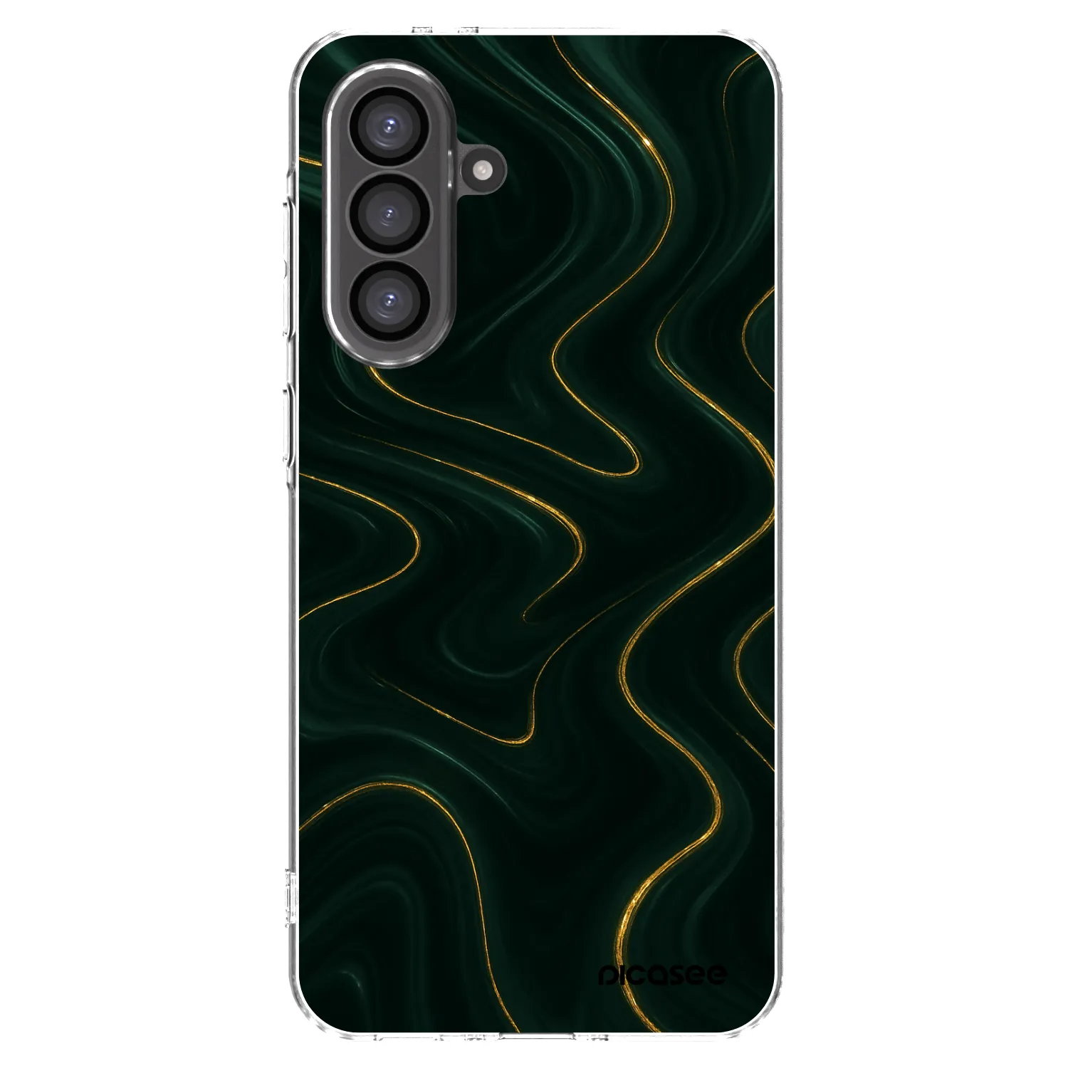 Picasee Samsung Galaxy A56 5G A566B Hülle - Transparentes Silikon - Vawes