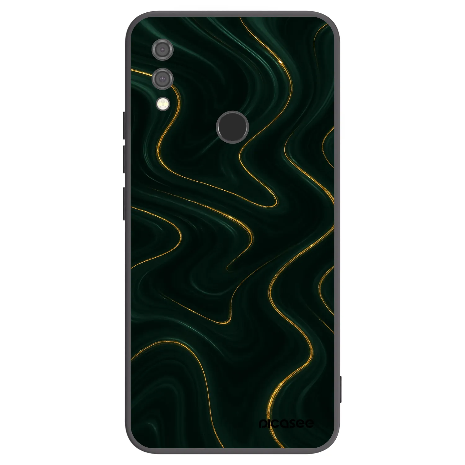 Picasee Xiaomi Redmi Note 7 Hülle - Schwarzes Silikon - Vawes