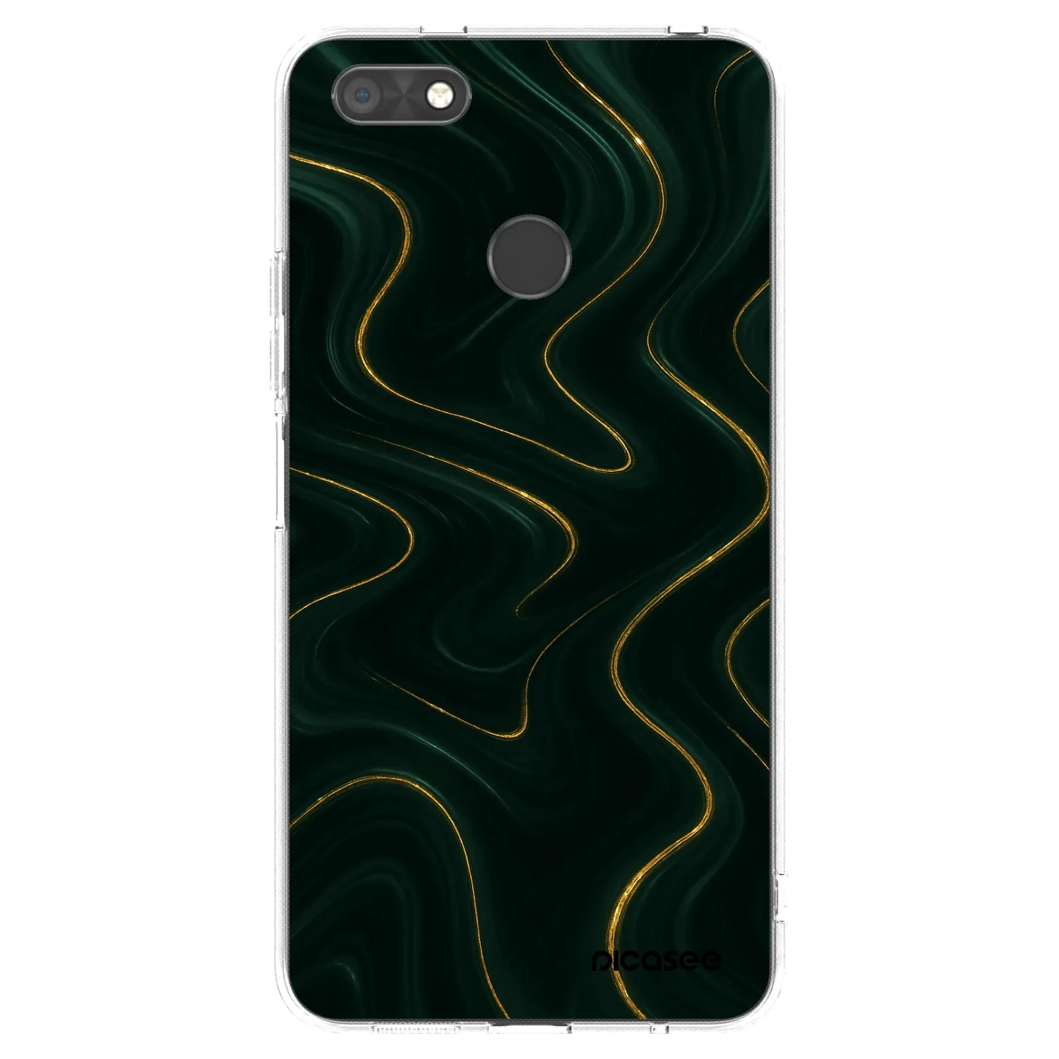 Picasee Huawei P9 Lite Mini Hülle - Transparentes Silikon - Vawes