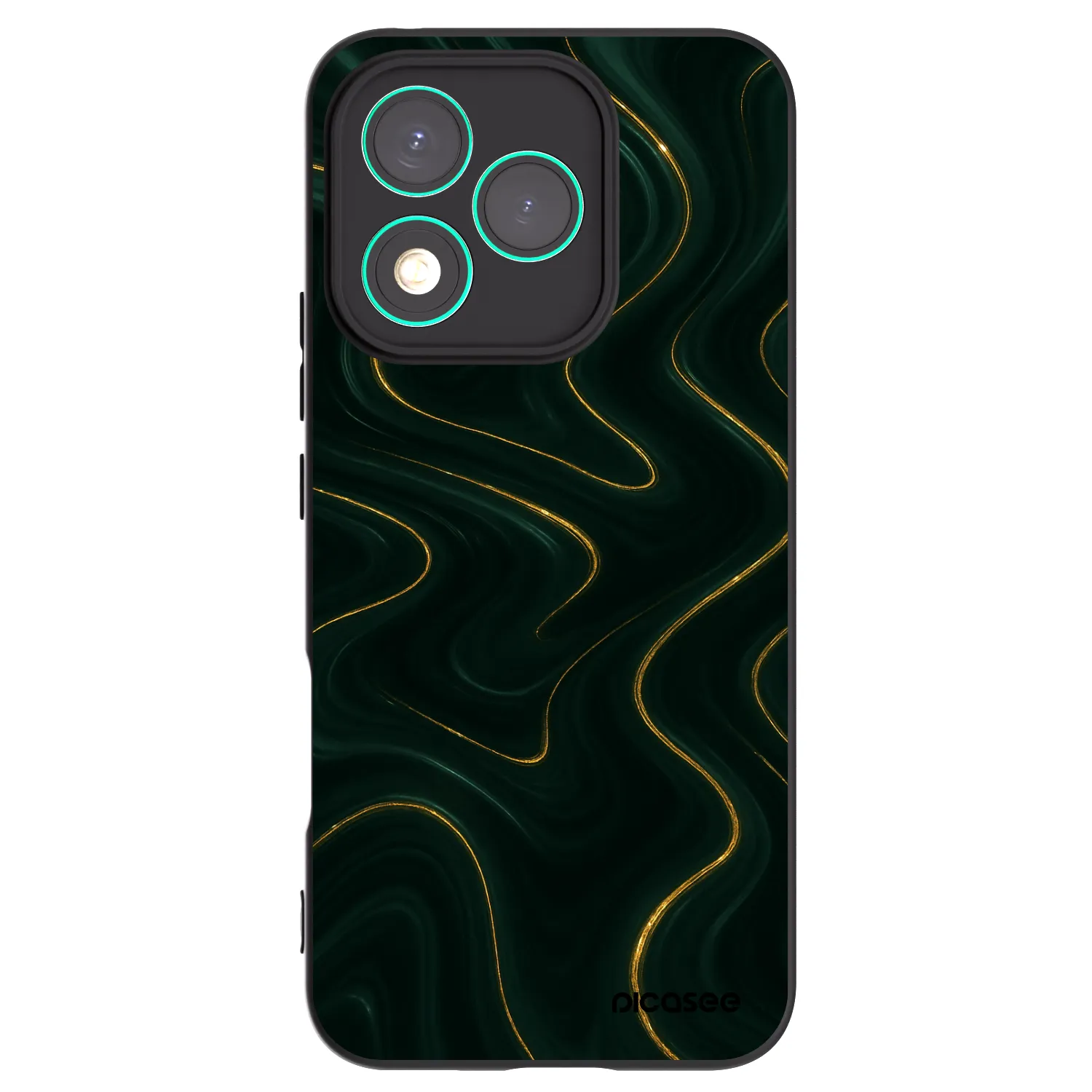 Picasee Honor 400 Lite 5G Hülle - Schwarzes Silikon - Vawes