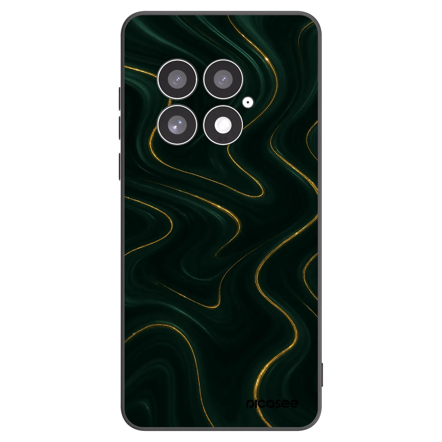 Picasee OnePlus 13 5G Hülle - Schwarzes Silikon - Vawes