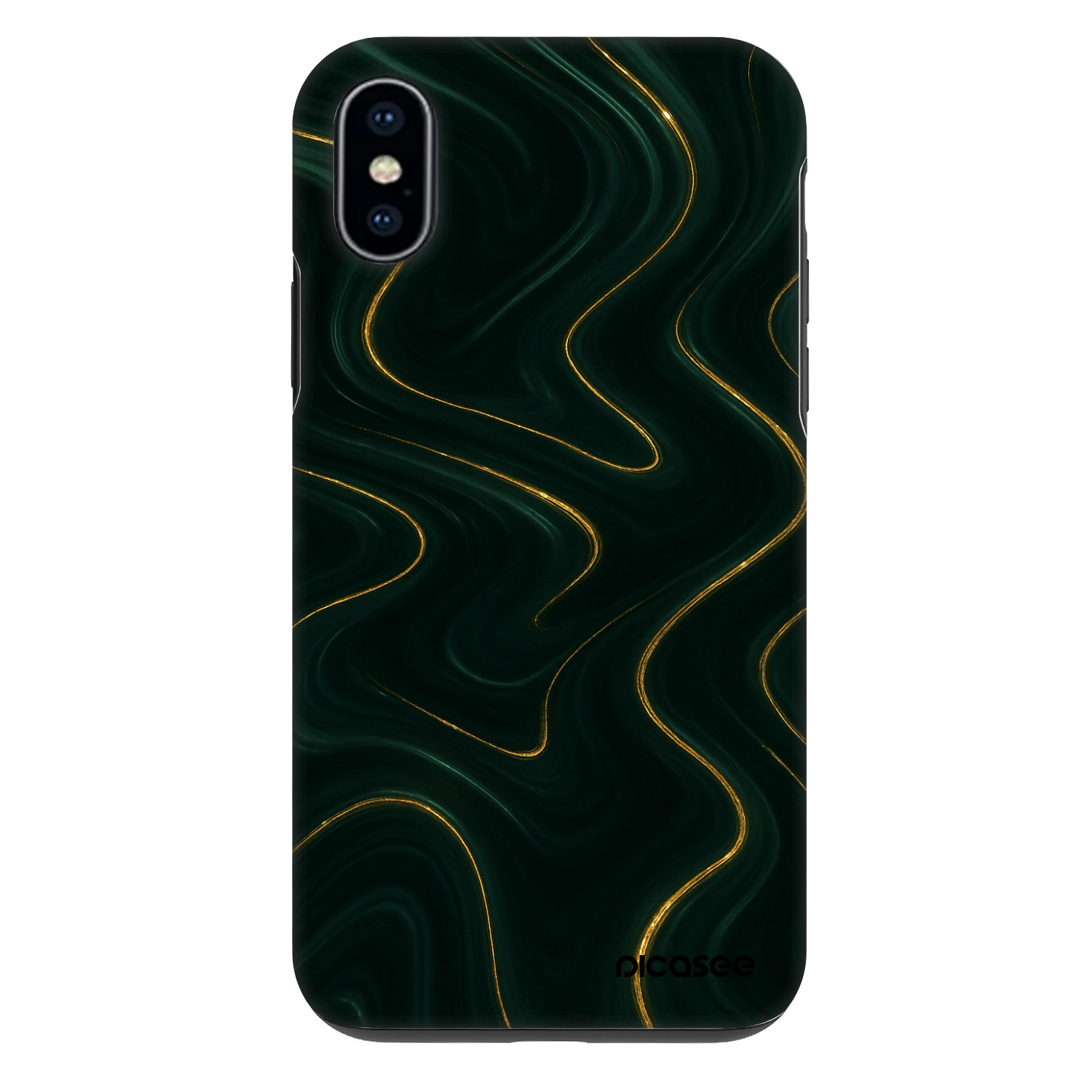 Picasee Fashion Case für Apple iPhone X/XS - Vawes