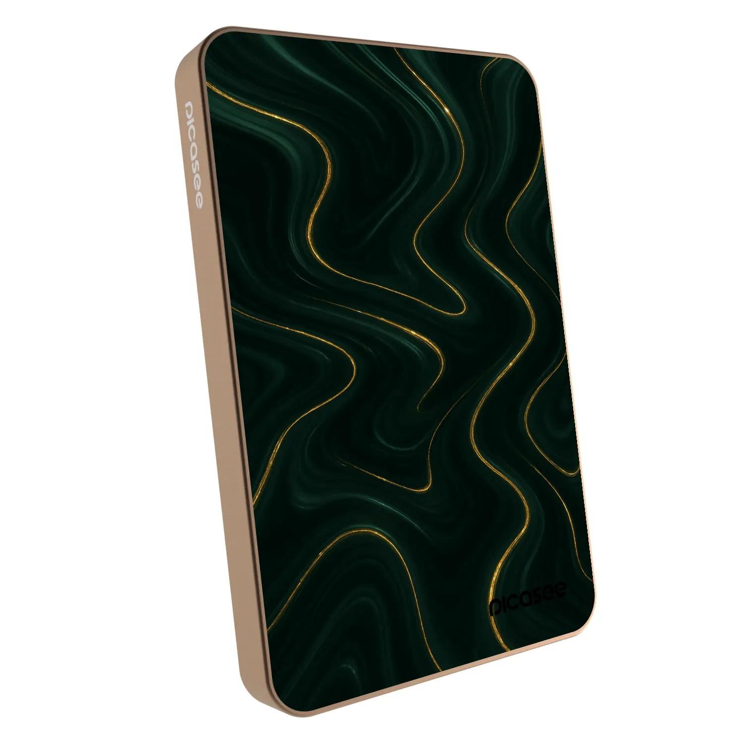 Picasee Powerbank mit MagSafe 5 000 mAh Golden - Vawes