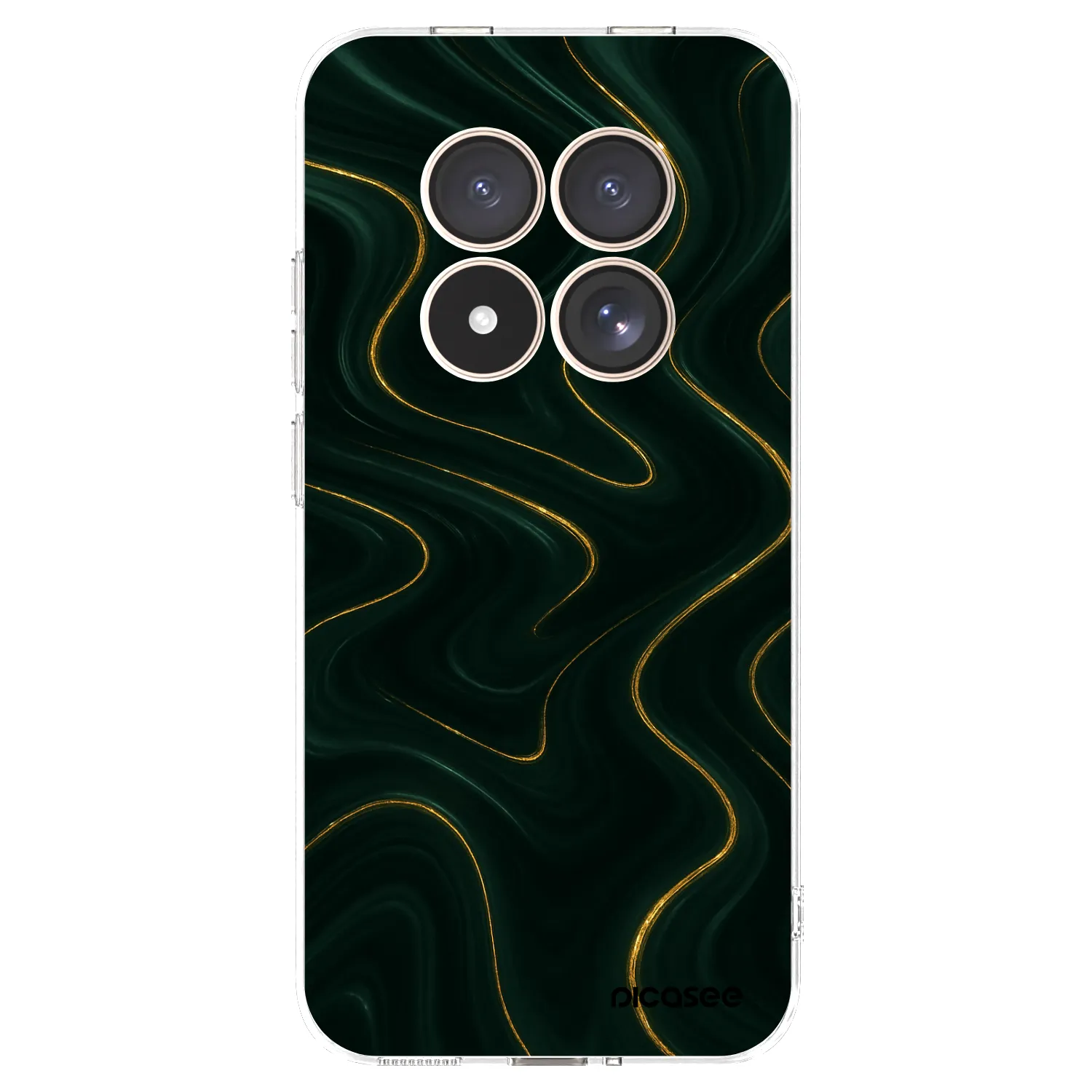 Picasee Xiaomi Redmi Note 15 Pro 4G Hülle - Transparentes Silikon - Vawes