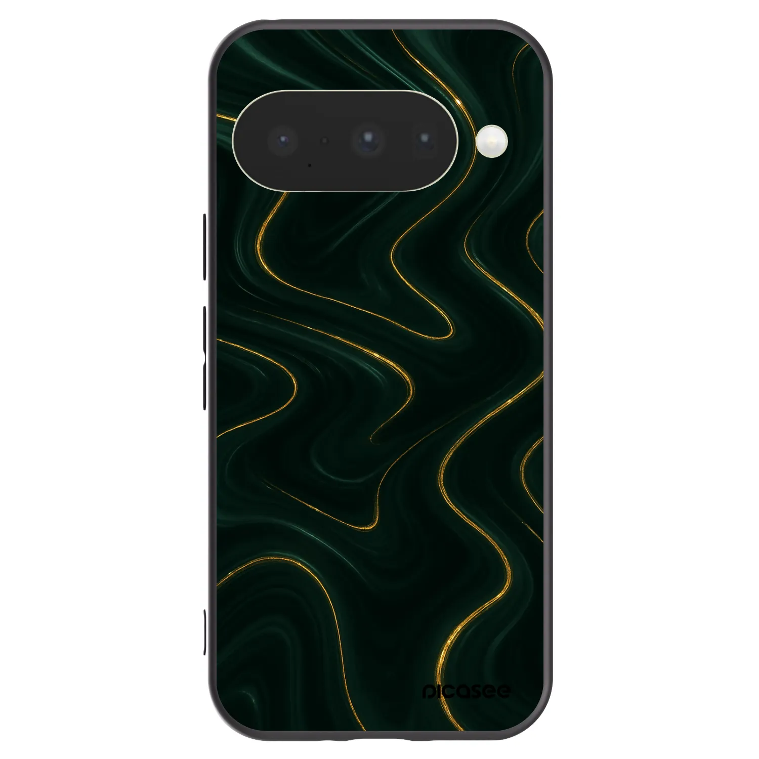Picasee Google Pixel 10 Hülle - Schwarzes Silikon - Vawes