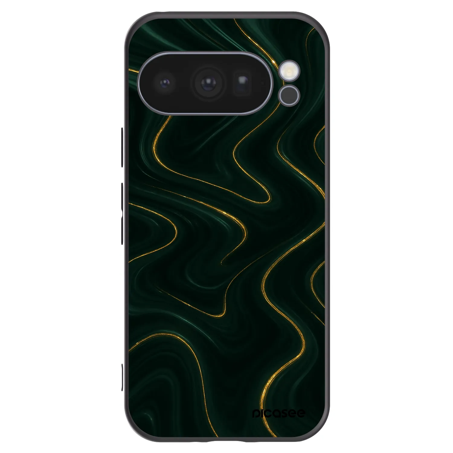 Picasee Google Pixel 10 Pro Hülle - Schwarzes Silikon - Vawes