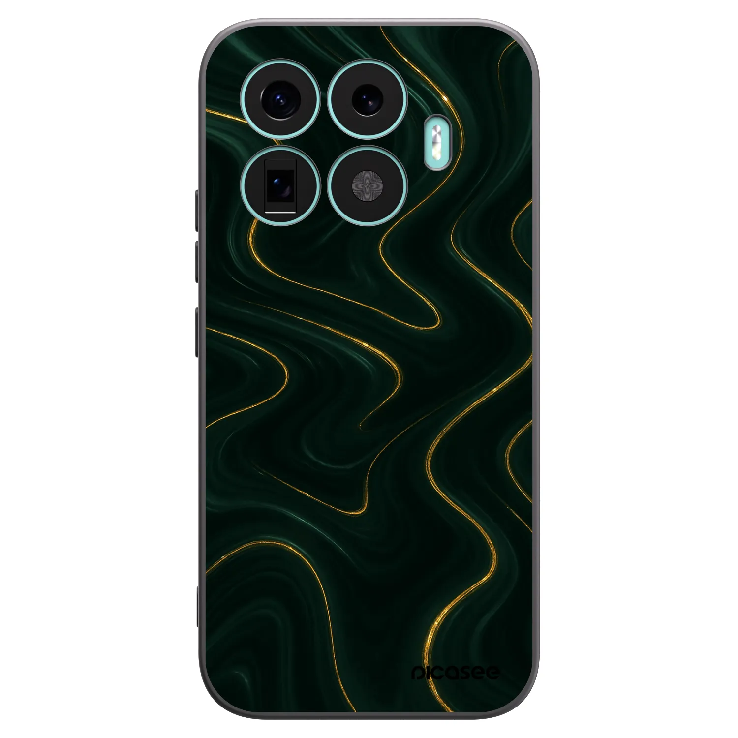 Picasee Xiaomi 17T Hülle - Schwarzes Silikon - Vawes