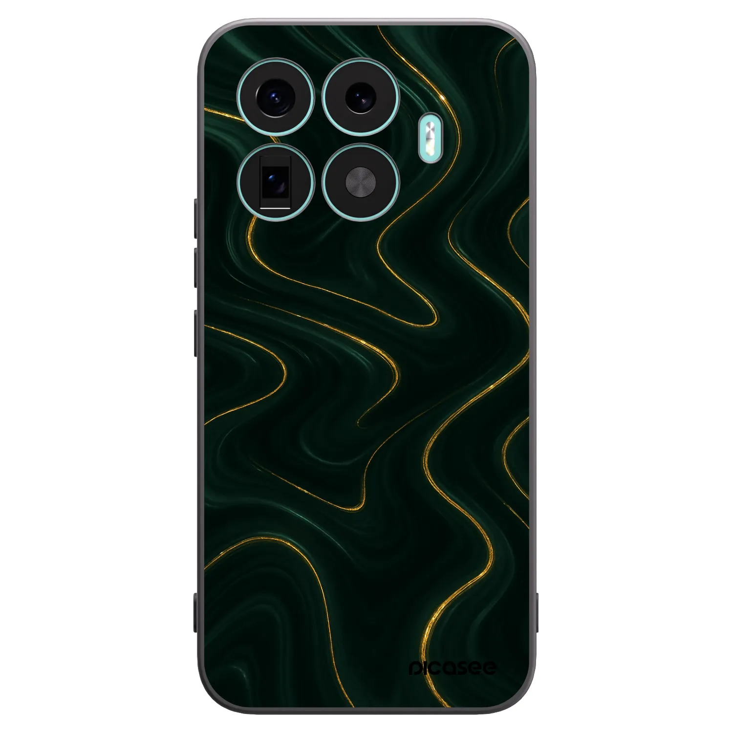 Picasee Xiaomi 17T Pro Hülle - Schwarzes Silikon - Vawes