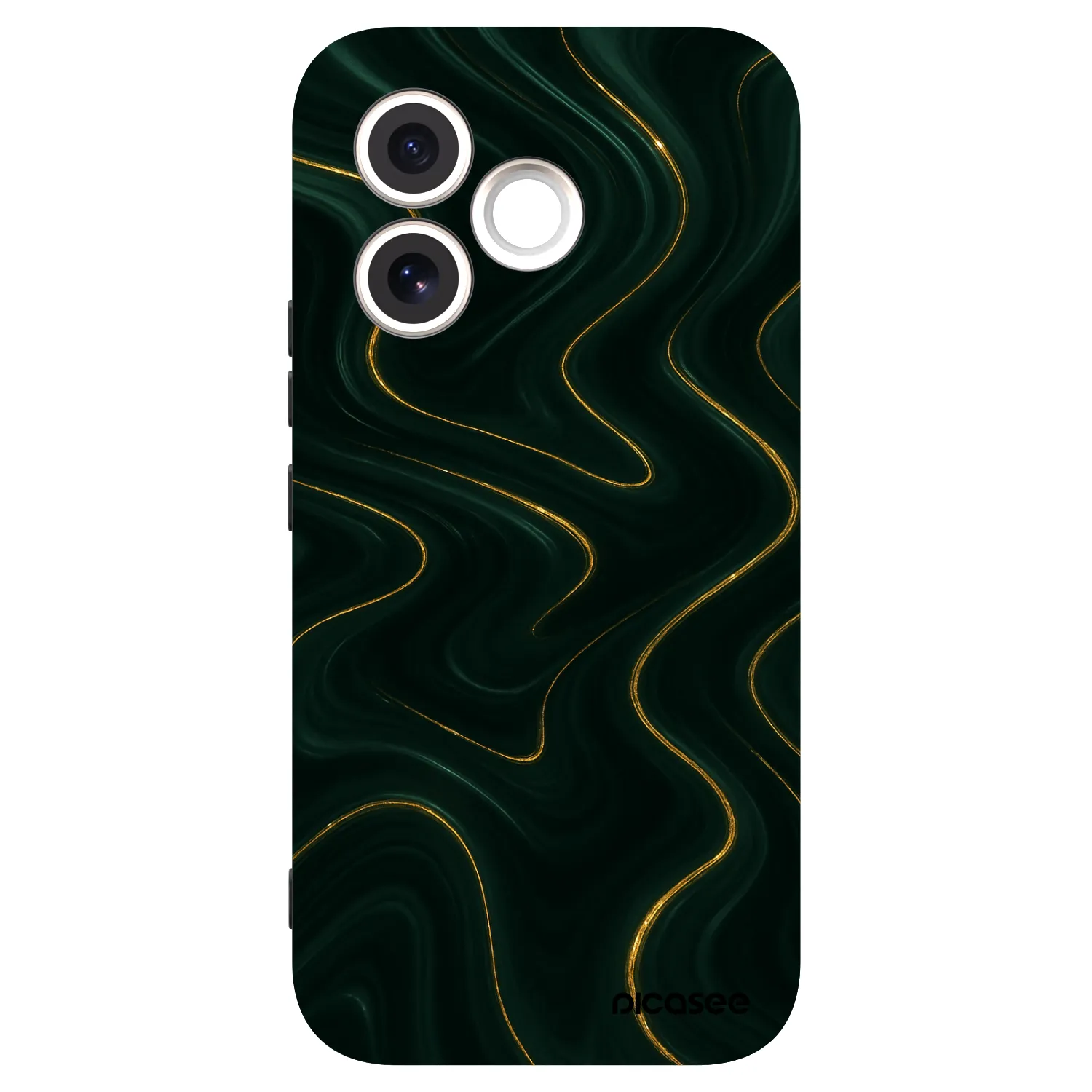 Picasee Honor 600 Lite Hülle - Schwarzes Silikon - Vawes