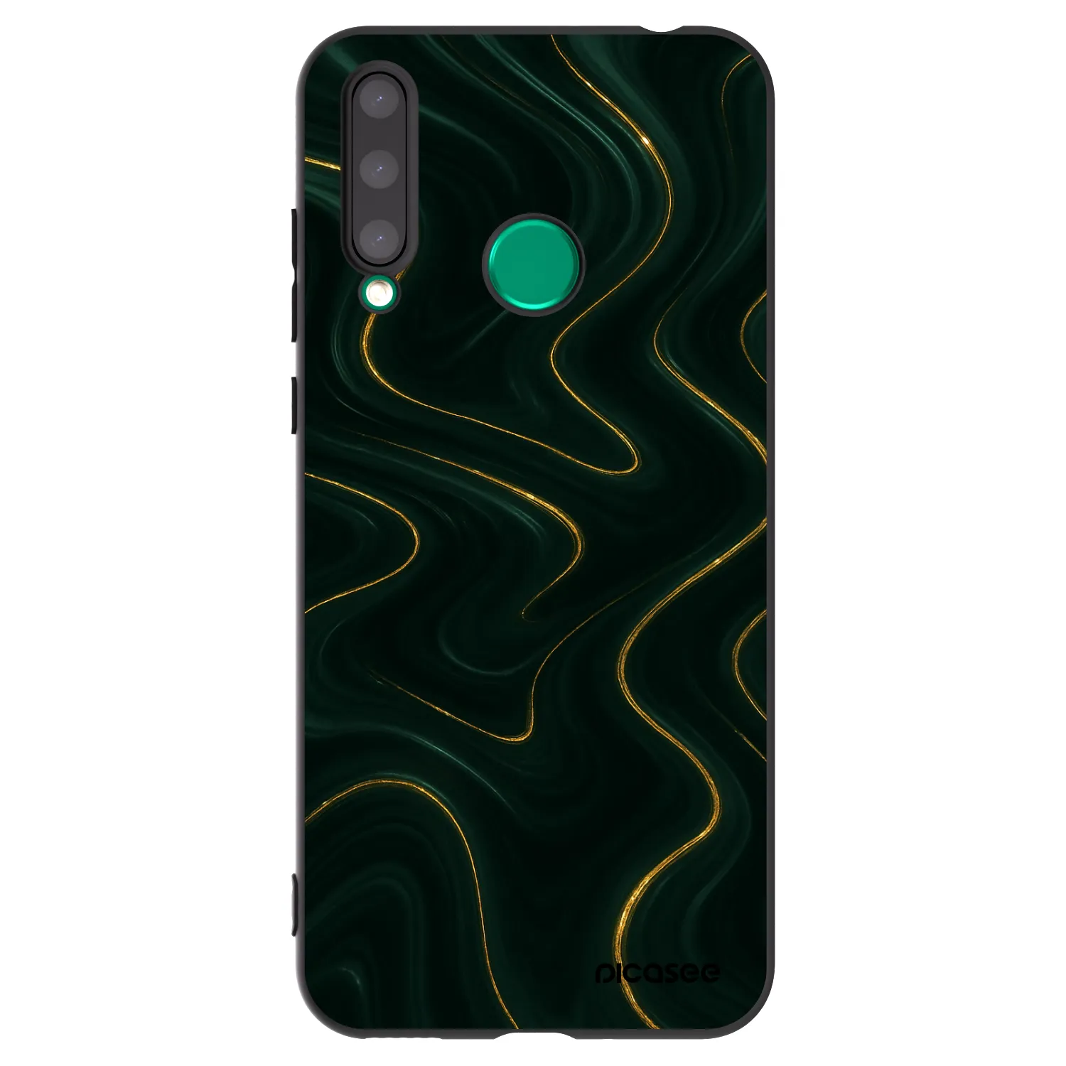 Picasee Honor 20 Lite Hülle - Schwarzes Silikon - Vawes