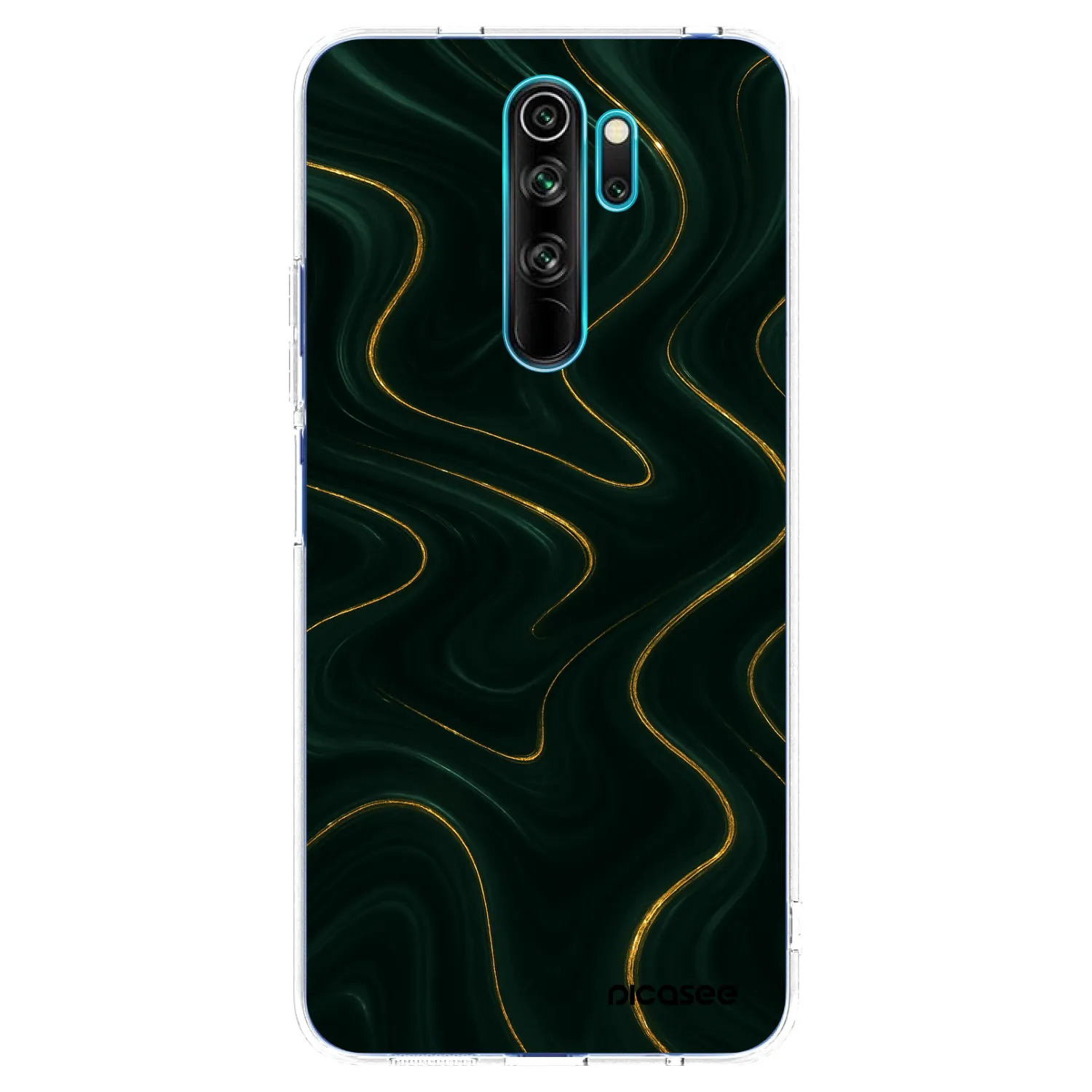 Picasee Xiaomi Redmi Note 8 Pro Hülle - Transparentes Silikon - Vawes
