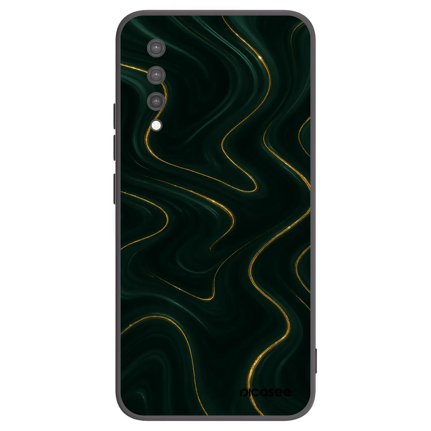 Picasee Xiaomi Mi 9 Lite Hülle - Schwarzes Silikon - Vawes