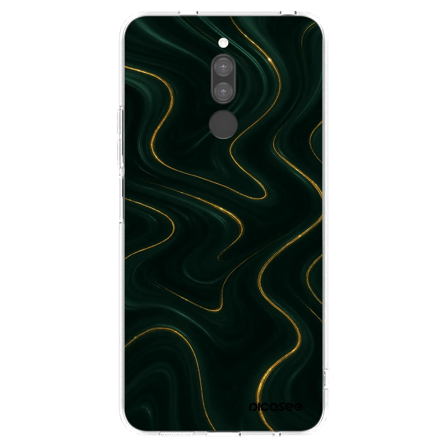 Picasee Xiaomi Redmi 8 Hülle - Transparentes Silikon - Vawes