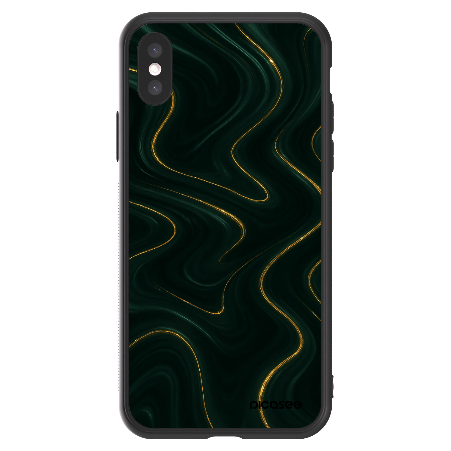 Picasee ULTIMATE CASE für Apple iPhone X/XS - Vawes