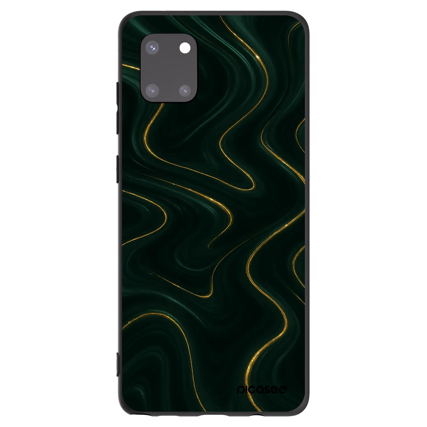 Picasee Samsung Galaxy Note 10 Lite N770F Hülle - Schwarzes Silikon - Vawes