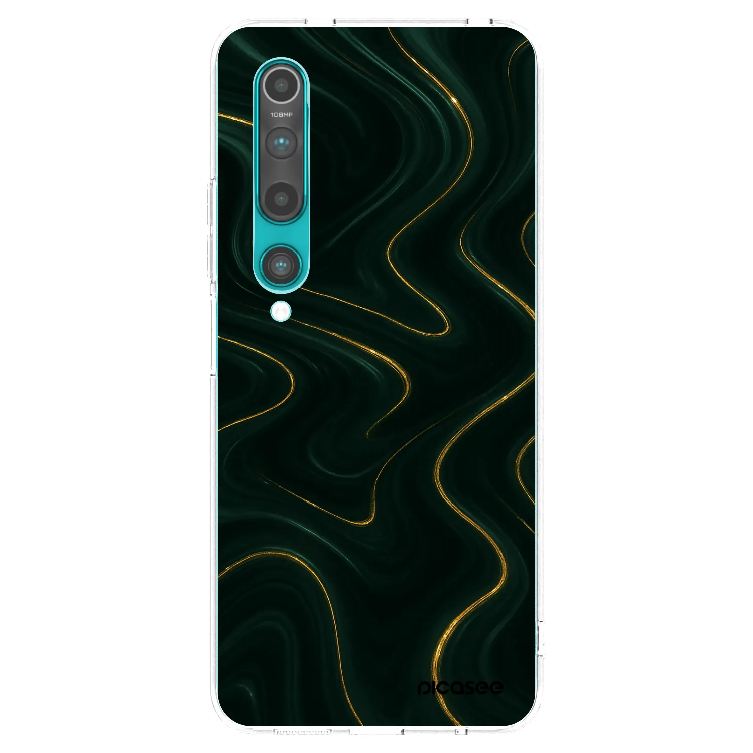 Picasee Xiaomi Mi 10 Hülle - Transparentes Silikon - Vawes