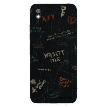 Picasee Xiaomi Redmi 9A Hülle - Schwarzes Silikon - CONFESSION