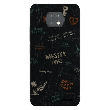 Picasee Xiaomi Redmi Note 9T Hülle - Transparentes Silikon - CONFESSION