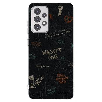 Picasee Samsung Galaxy A52s 5G A528B Hülle - Transparentes Silikon - CONFESSION