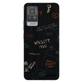 Picasee Vivo X60 Pro 5G Hülle - Transparentes Silikon - CONFESSION