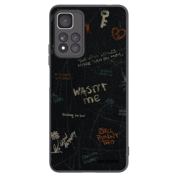 Picasee Xiaomi Redmi Note 11 Pro+ 5G Hülle - Schwarzes Silikon - CONFESSION