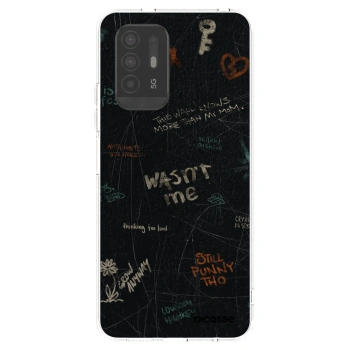 Picasee OPPO A94 5G Hülle - Transparentes Silikon - CONFESSION