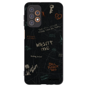 Picasee Samsung Galaxy A23 A236B 5G Hülle - Schwarzes Silikon - CONFESSION