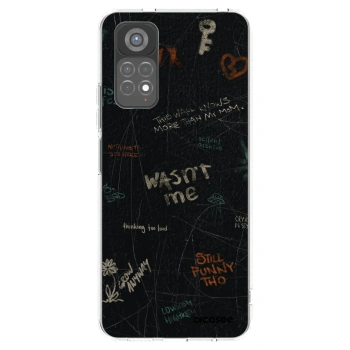 Picasee Xiaomi Redmi Note 11S 5G Hülle - Transparentes Silikon - CONFESSION
