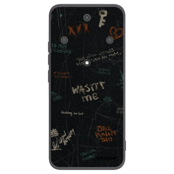 Picasee Honor Magic5 Lite 5G Hülle - Schwarzes Silikon - CONFESSION