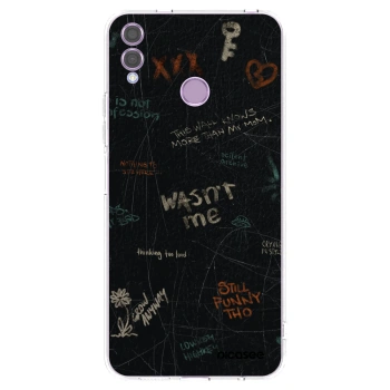 Picasee Honor 8X Hülle - Transparentes Silikon - CONFESSION