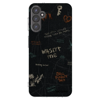 Picasee Samsung Galaxy A14 5G A146P Hülle - Transparentes Silikon - CONFESSION