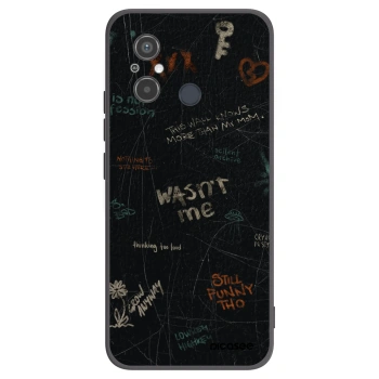 Picasee Xiaomi Redmi 12C Hülle - Schwarzes Silikon - CONFESSION