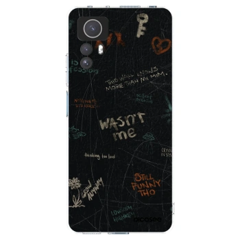 Picasee Xiaomi Redmi Note 12S Hülle - Transparentes Silikon - CONFESSION