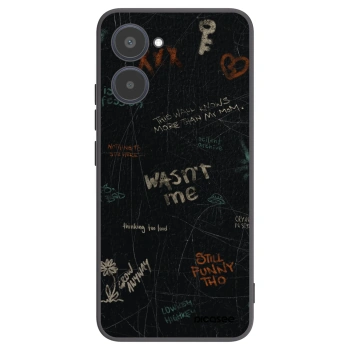 Picasee Realme 10 4G Hülle - Schwarzes Silikon - CONFESSION