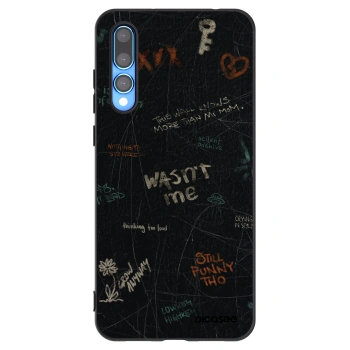 Picasee Huawei P20 Pro Hülle - Schwarzes Silikon - CONFESSION