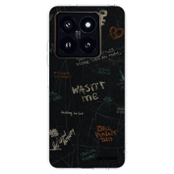 Picasee Xiaomi 14 Pro Hülle - Transparentes Silikon - CONFESSION