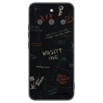 Picasee Realme 11 Pro+ Hülle - Schwarzes Silikon - CONFESSION