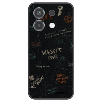 Picasee Xiaomi Poco X6 Hülle - Schwarzes Silikon - CONFESSION