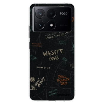 Picasee Xiaomi Poco X6 Pro Hülle - Transparentes Silikon - CONFESSION
