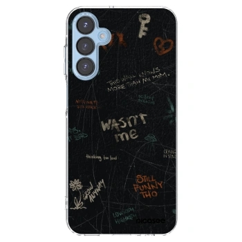 Picasee Samsung Galaxy A15 A156B 5G Hülle - Transparentes Silikon - CONFESSION