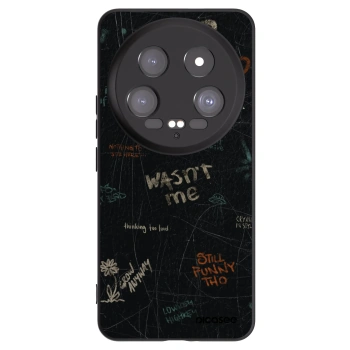 Picasee Xiaomi 14 Ultra Hülle - Schwarzes Silikon - CONFESSION