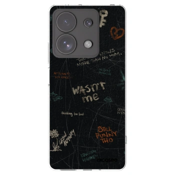 Picasee Xiaomi Redmi Note 13 Pro 4G Hülle - Transparentes Silikon - CONFESSION