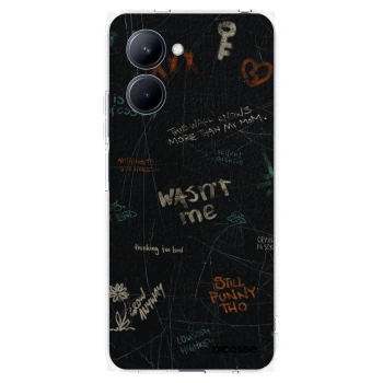 Picasee Realme C33 (2023) Hülle - Transparentes Silikon - CONFESSION