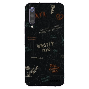 Picasee Xiaomi Mi 9 Hülle - Transparentes Silikon - CONFESSION