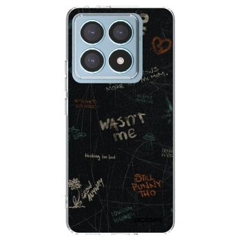 Picasee Xiaomi 14T Pro Hülle - Transparentes Silikon - CONFESSION