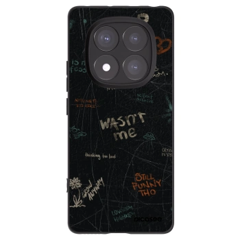 Picasee Xiaomi Redmi Note 14 Pro 5G Hülle - Schwarzes Silikon - CONFESSION